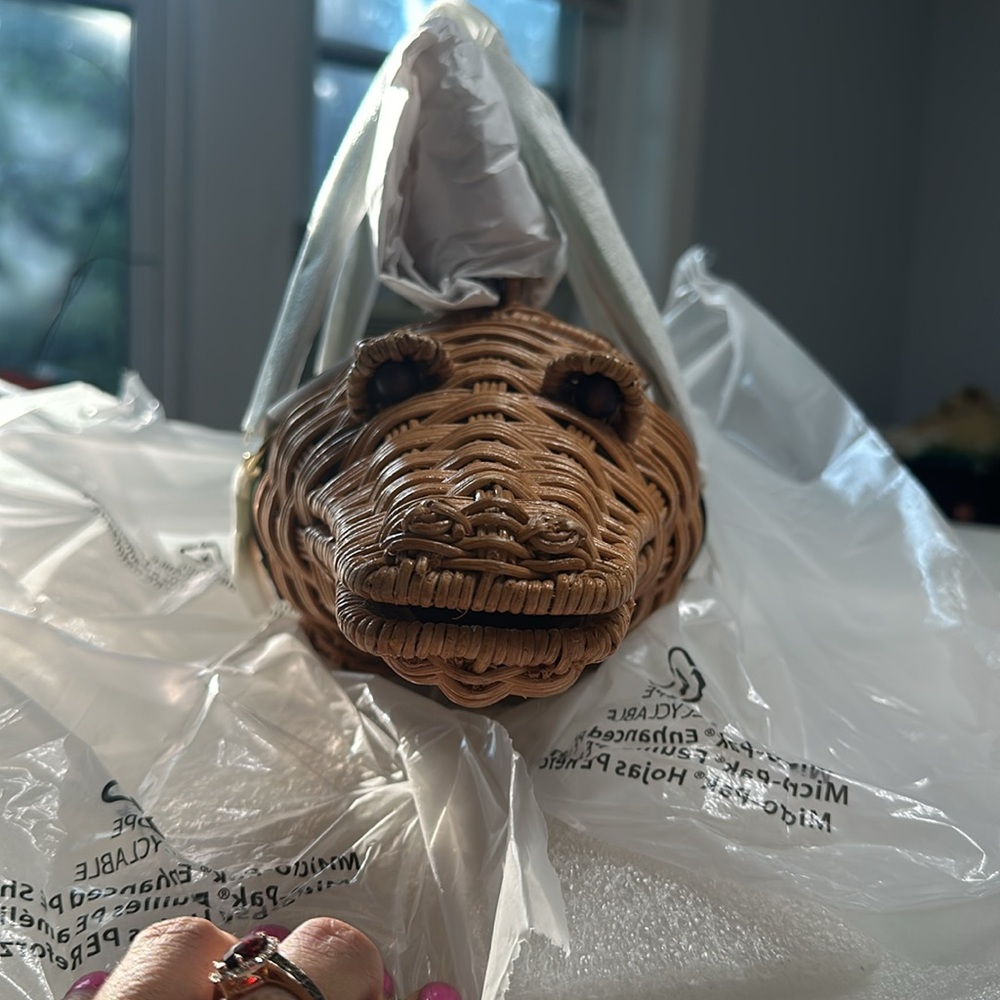 NWT - Kate spade 3D alligator wicker bag - Picture 10 of 10
